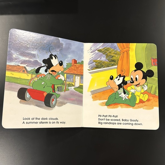 Disney: The Big Storm - Hardcover Children’s Board Book - Picture 3 of 6